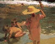 Joaquin Sorolla Children swimming beach china oil painting artist